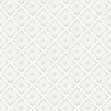Hugson Grey Quilted Damask 3122-10700