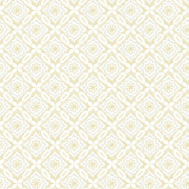 Hugson Yellow Quilted Damask 3122-10703