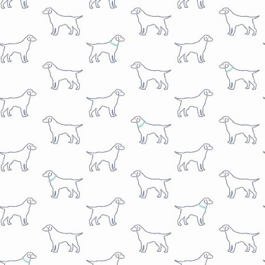 Yoop Off White Dog 3122-10404
