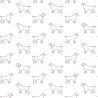 Yoop White Dog 3122-10400