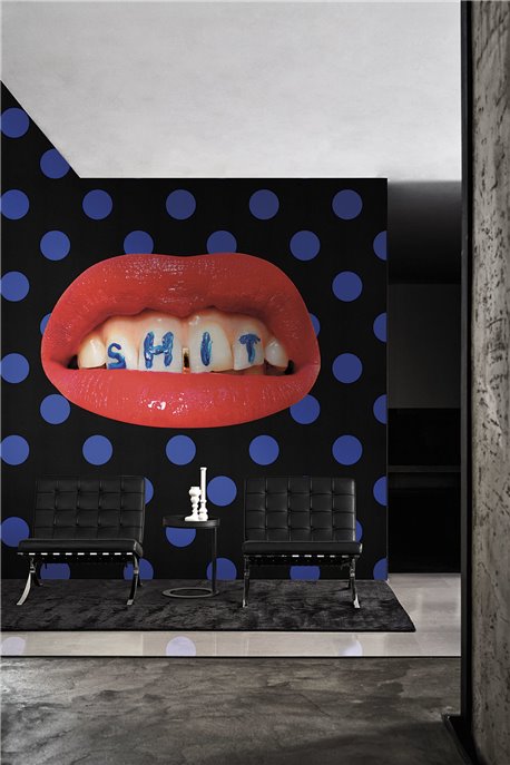 Carta da Parati WASH YOUR MOUTH 02TP-04 - LONDON ART