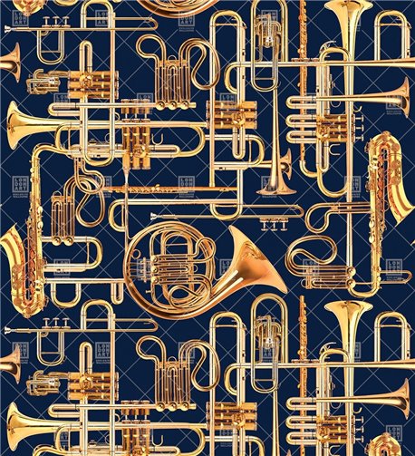 Carta da Parati DONALD TRUMPET 13TP-04 - LONDON ART