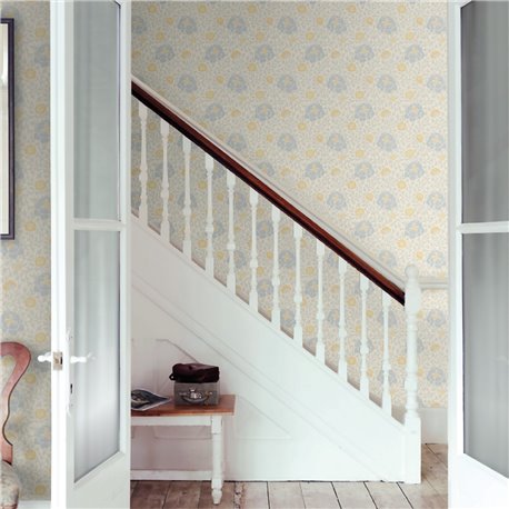 Lansdowne Walk 0273LWMARIG Powder Blue-Yellow