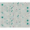 72966-3 GEOMETRISMO COLORED-LINEN