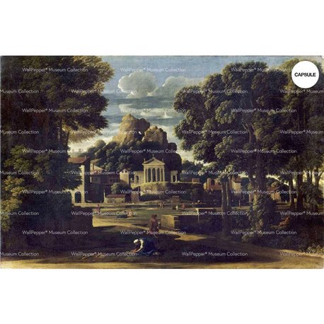 PAESAGGIO CON LA MOGLIE DI FOCIONE CHE RACCOGLIE LE SUE CENERI 050-32 PAESAGGIO CON LA MOGLIE DI FOCIONE CHE RACCOGLIE LE SUE CENERI 050-32