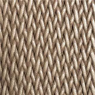GRIT ROPE GLOW TAUPE-GOLD