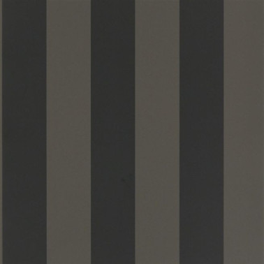 Papel Pintado PRL026-17 SPALDING STRIPE - BLACK BLACK - Ralph Lauren Home