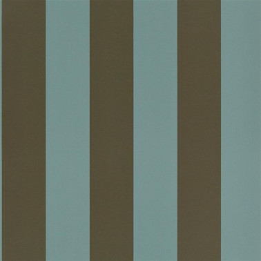 Papel Pintado PRL026-20 SPALDING STRIPE - TEAL - Ralph Lauren Home