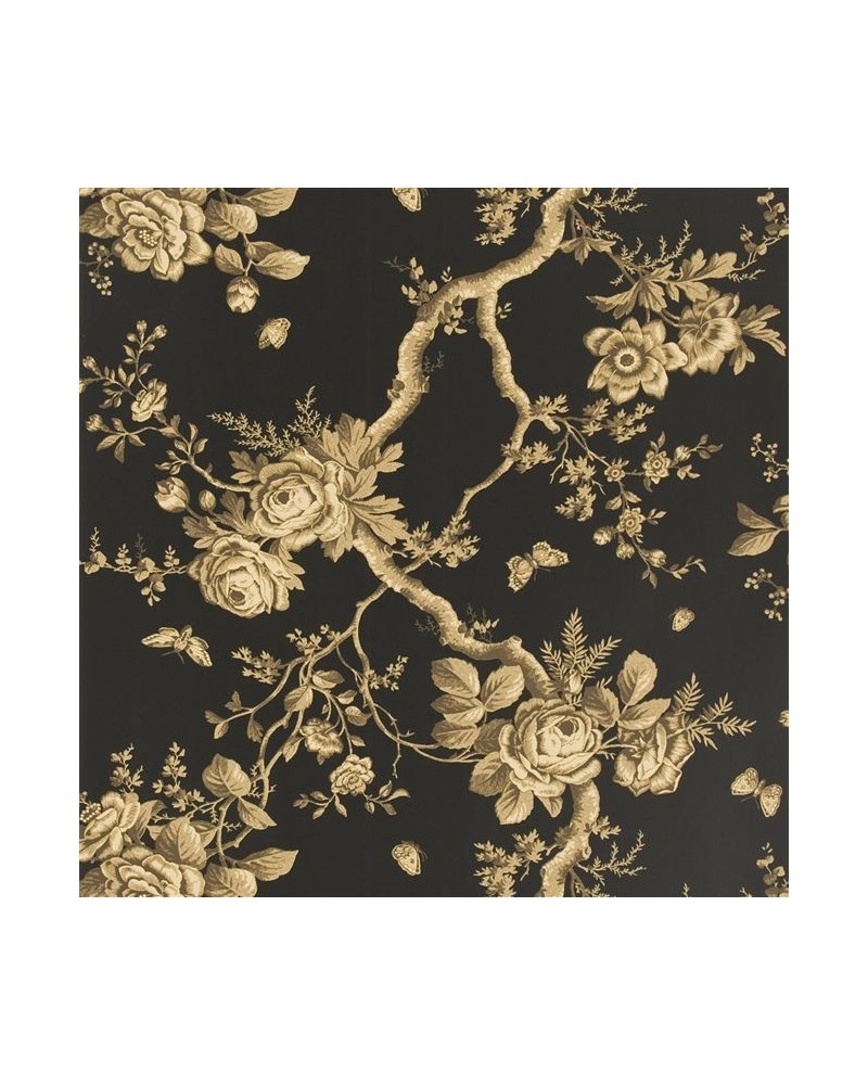 Papel Pintado PRL27-06 ASHFIELD FLORAL - TOBACCO - Ralph Lauren Home Papel Pintado PRL27-06 ASHFIELD FLORAL - TOBACCO - Ralph Lauren Home