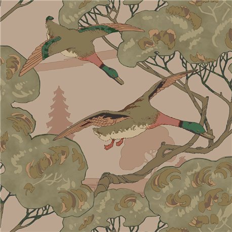 Grand Flying Ducks Plaster FG102-H150 Grand Flying Ducks Plaster FG102-H150