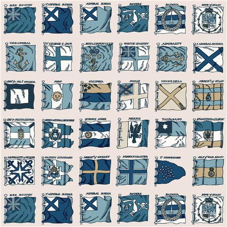 Naval Ensigns Blue FG099-H101 Naval Ensigns Blue FG099-H101
