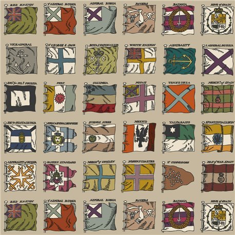 Naval Ensigns Red Plum FG099-V54 Naval Ensigns Red Plum FG099-V54