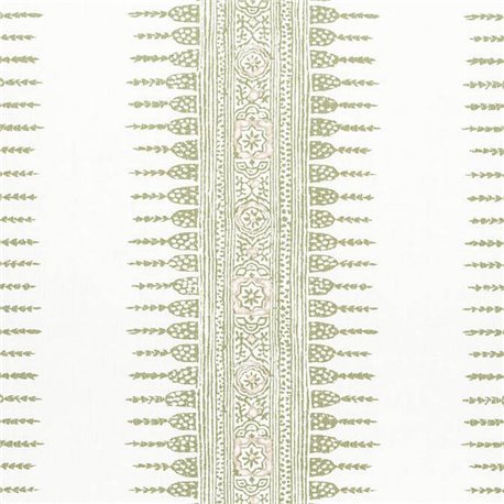 Javanese Stripe Green and White AF15136