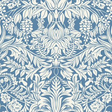 Lockwood Damask Blue AC9193
