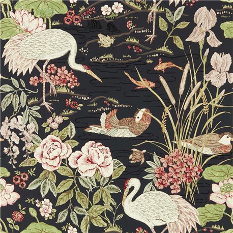 Crane and Frog Ink Blakc Multi DWAW217123 Crane and Frog Ink Blakc Multi DWAW217123