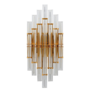 APLIQUE METAL CRISTAL MISURI REF-904054