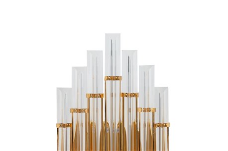 APLIQUE METAL CRISTAL MISURI REF-904054