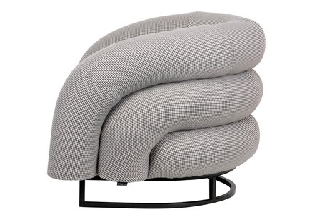 SILLON ACERO INOX-BOUCLE-TELA HANKO REF-930021