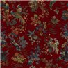 Campbell Floral Lacquer Red FRL5157-01