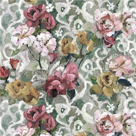 Tapestry Flower Eau de Nil FDG3051-03 Tapestry Flower Eau de Nil FDG3051-03
