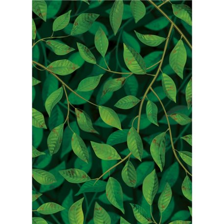 A MILLION LEAVES DARK SUPERSIZED A MILLION LEAVES DARK SUPERSIZED