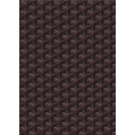 HEX WEAVE DARK CHOCOLATE HEX WEAVE DARK CHOCOLATE