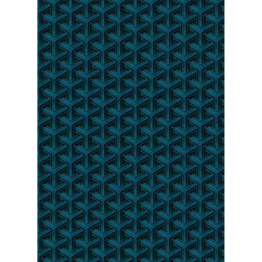 HEX WEAVE DARK PETROL