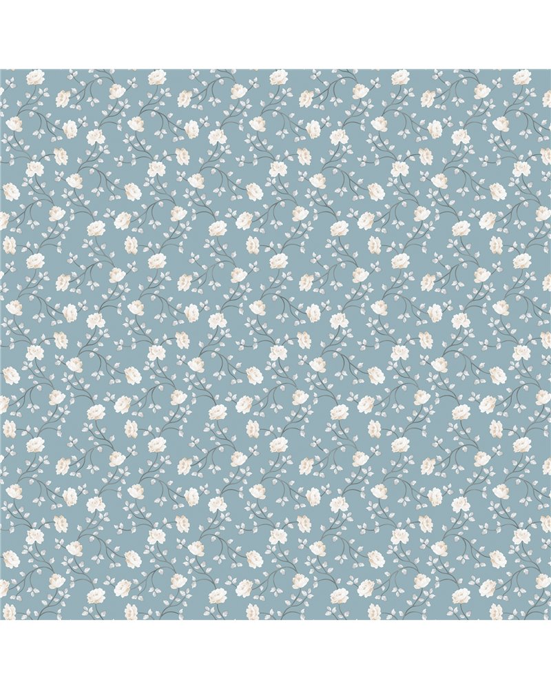Petit Flowers Blue 1905-1 Petit Flowers Blue 1905-1