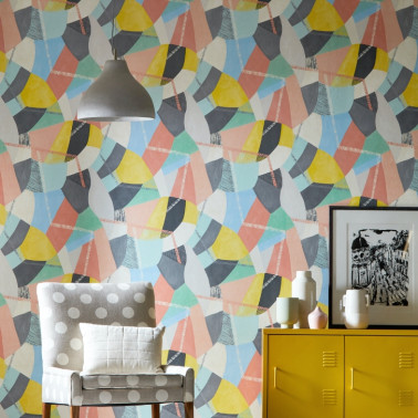 Abstract Geo Pastel Pop...