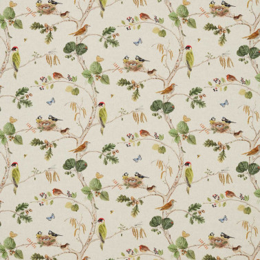 Woodland Chorus Linen Multi DWOW225511