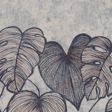 Monstera Twin Wall Navy Ash 26980