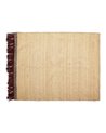ALFOMBRA 200X250 YUTE NATURAL/NEGRO/ROJO REF.-82012/00