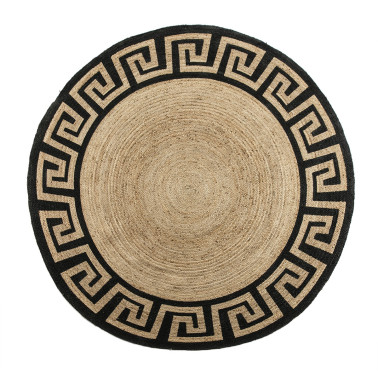 TAPETE 250X1X250 JUTA NEGRO NATURAL REF.-80928-00
