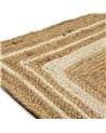 ALFOMBRA 200X250 YUTE NATURAL/BLANCO REF.-80938-00