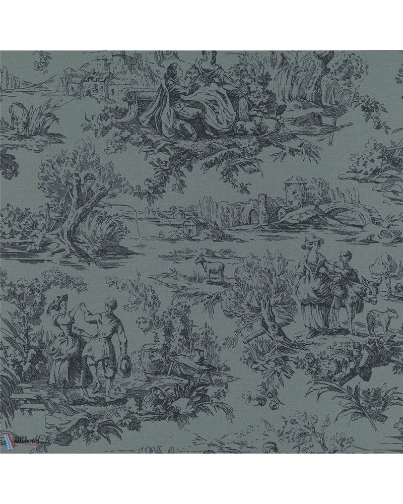 Lovers Toile Hicks Blue 0263LOHICKS Lovers Toile Hicks Blue 0263LOHICKS