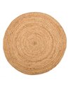TAPETE DE JUTA NATURAL DECORAÇÃO 120 X 120 X 1 CM REF.-106829
