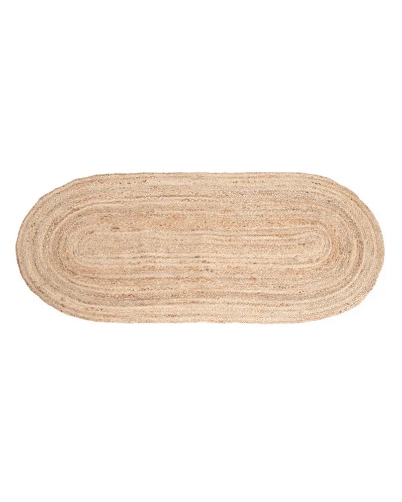 ALFOMBRA NATURAL YUTE DECORACIÓN 170 X 70 CM REF.-600519 ALFOMBRA NATURAL YUTE DECORACIÓN 170 X 70 CM REF.-600519