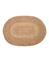 ALFOMBRA NATURAL YUTE DECORACIÓN 230 X 160 CM REF.-600521