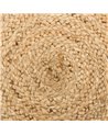 ALFOMBRA NATURAL YUTE DECORACIÓN 100 X 100 X 1 CM REF.-106828