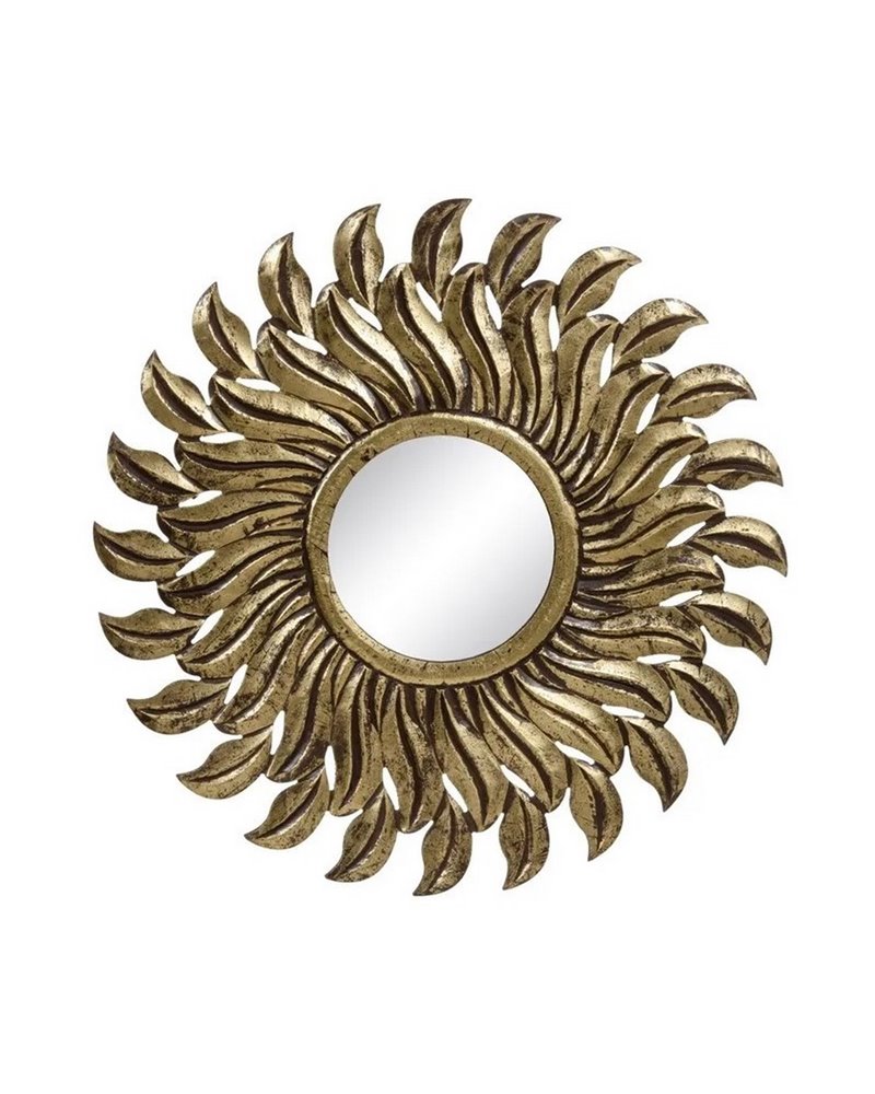 ESPEJO ORO DM DECORACIÓN 80 X 1,75 X 80 CM R-607996 ESPEJO ORO DM DECORACIÓN 80 X 1,75 X 80 CM R-607996