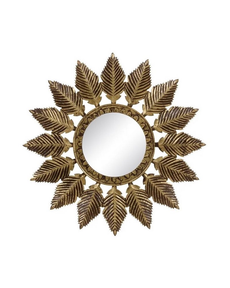 ESPEJO ORO DM DECORACIÓN 90 X 1,75 X 90 CM R-607993 ESPEJO ORO DM DECORACIÓN 90 X 1,75 X 90 CM R-607993
