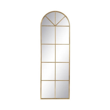 ESPEJO VENTANA ORO METAL DECORACIÓN 54 X 2,50 X 163 CM R-607286