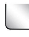 ESPEJO VESTIDOR NEGRO ALUMINIO-CRISTAL 56 X 3 X 165 CM R-608827