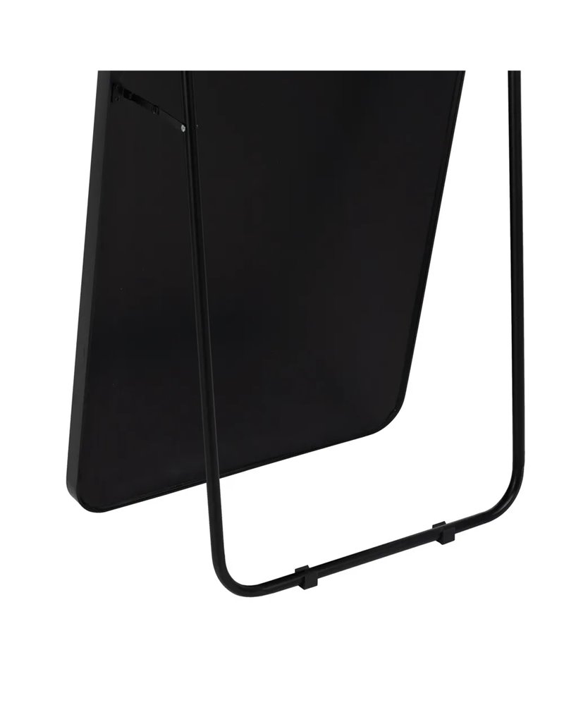 ESPEJO VESTIDOR NEGRO ALUMINIO-CRISTAL 56 X 3 X 165 CM R-608827