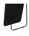 ESPEJO VESTIDOR NEGRO ALUMINIO-CRISTAL 56 X 3 X 165 CM R-608827