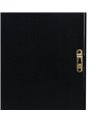 ESPEJO VESTIDOR NEGRO ALUMINIO-CRISTAL 56 X 3 X 165 CM R-608827