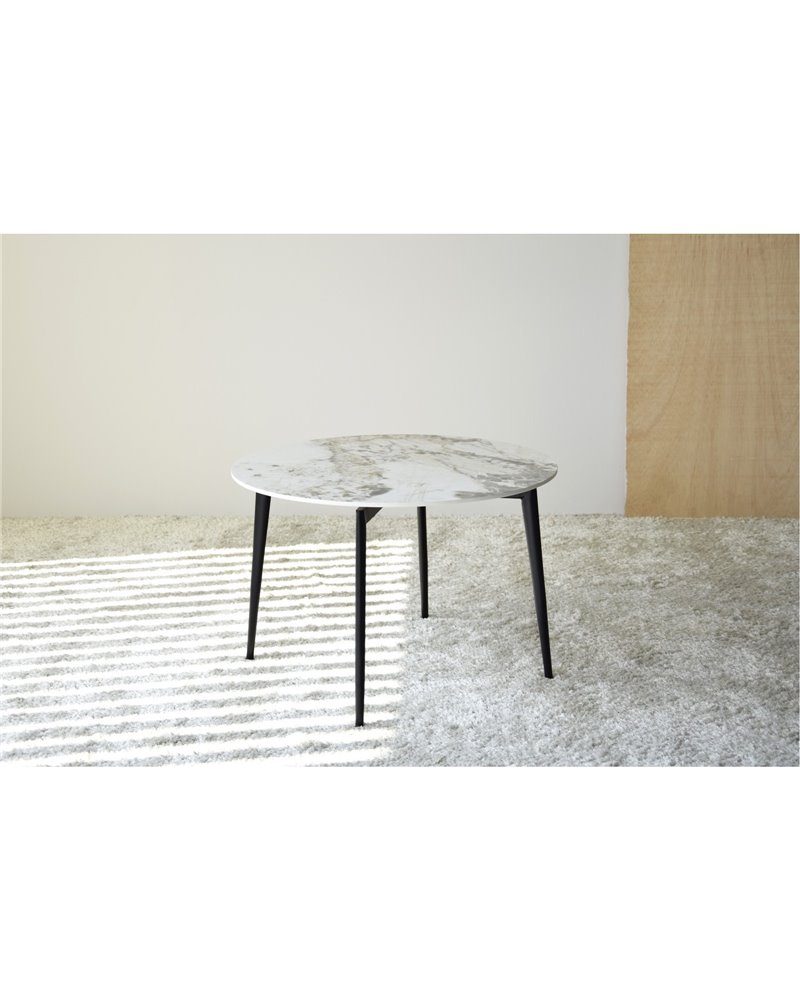 MESA AUXILIAR PIEDRA SINTERIZADA Y METAL REF. 34AC807B MESA AUXILIAR PIEDRA SINTERIZADA Y METAL REF. 34AC807B