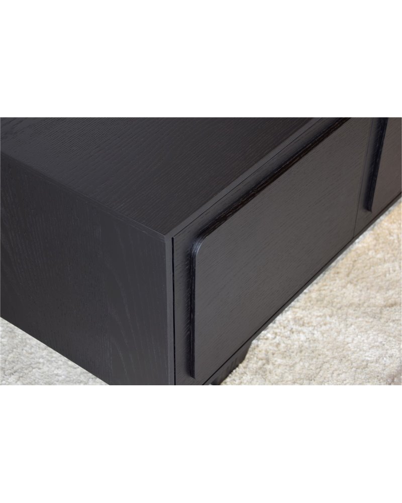 MUEBLE TV RIO ROBLE TENIDO NEGRO REF. 34H2314N