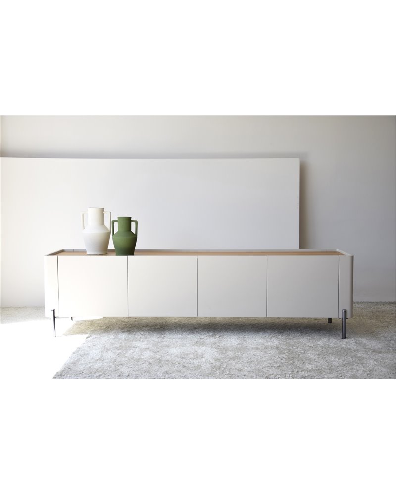 MUEBLE TV ARENA MATE Y ROBLE NATURAL REF. 34H21370A MUEBLE TV ARENA MATE Y ROBLE NATURAL REF. 34H21370A
