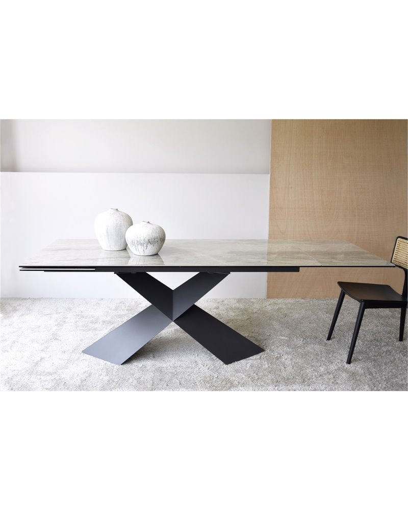 MESA COM. EXTENSIBLE CERÁMICO METAL Ref. 34AC21915 MESA COM. EXTENSIBLE CERÁMICO METAL Ref. 34AC21915